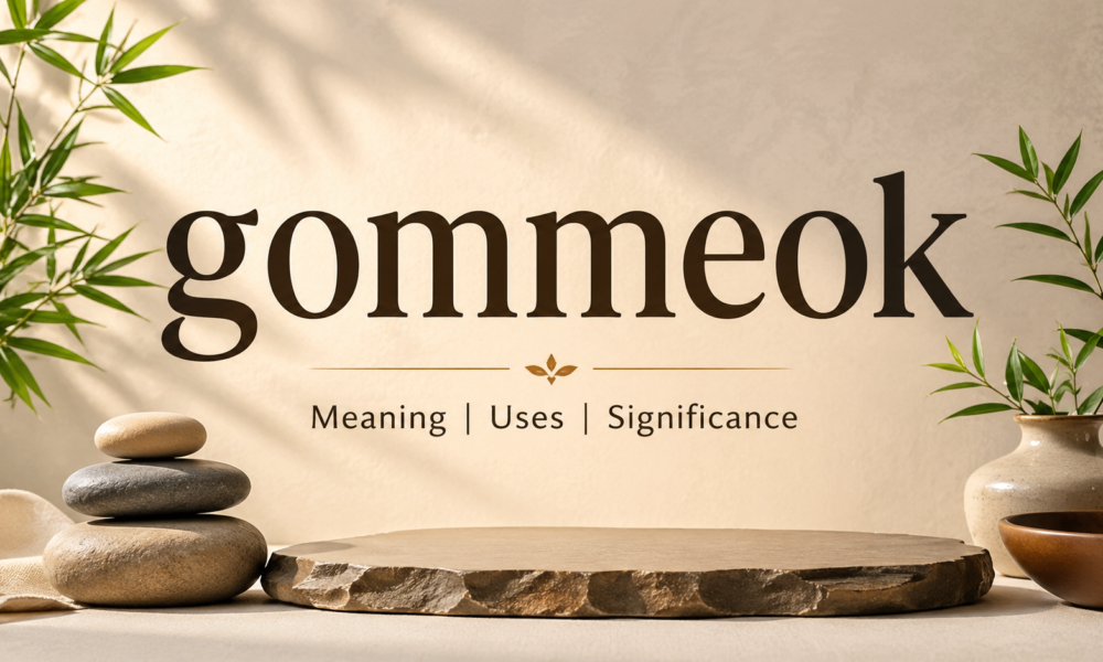 gommeok Explained: Meaning, Uses, and Significance