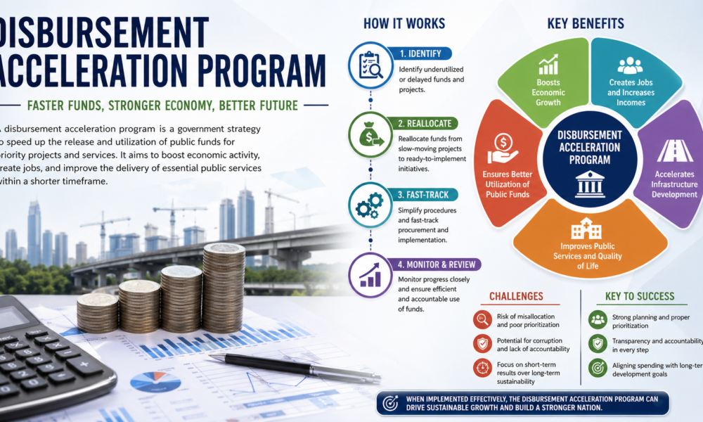 disbursement acceleration program explained with impacts guide