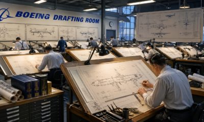 boeing drafting room history, design process, and modern evolution