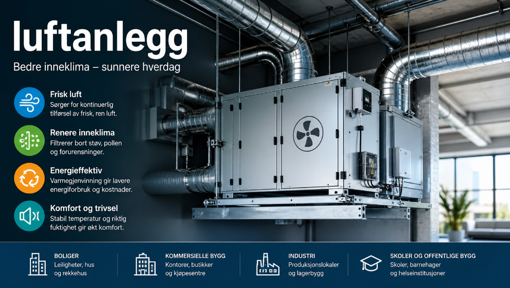 luftanlegg: complete guide to better indoor air quality