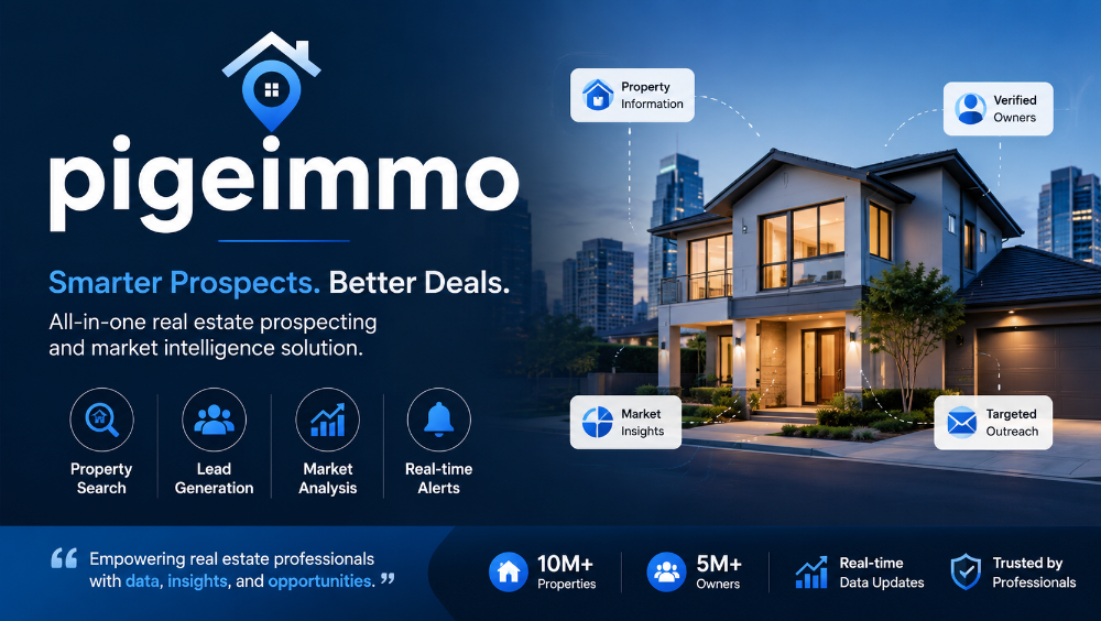 pigeimmo Guide to Modern Real Estate Prospecting and Market Success