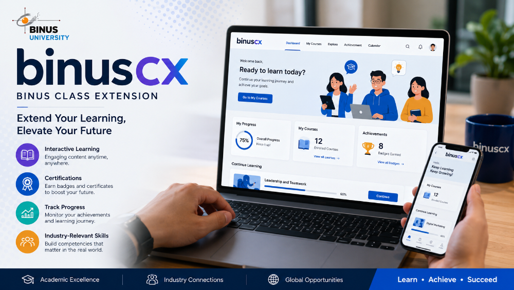 BinusCX Digital Learning Platform Empowering Student Success