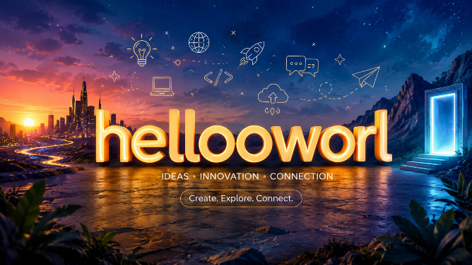 Hellooworl: Unlocking Digital Creativity, Identity, and Growth