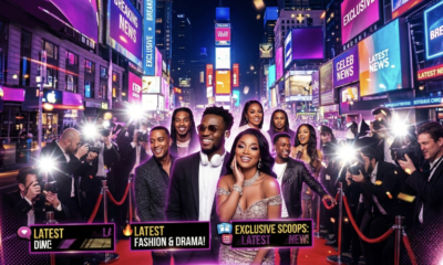 MTO News MediaTakeOut celebrity gossip website homepage on desktop screen